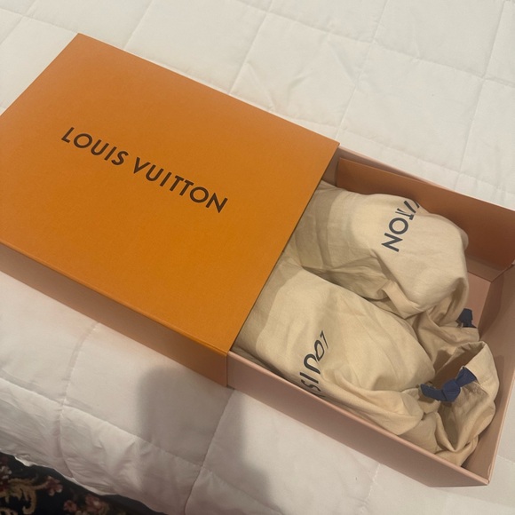 Louis Vuitton Black Monogram Slip-Ons - Picture 7 of 8